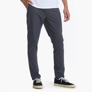 Vuori Men’s Cascade Tech Chino Pant | Charcoal | Prof. Tailored To 30” length